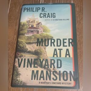 Murder at a Vineyard Mansion by Philip R. Craig (2004, Hardcover)